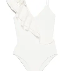 Купальник с оборками