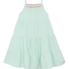 Ярусное платье с полосками