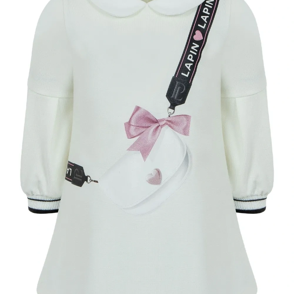 Платье с принтом