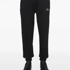 Спортивные брюки с вышитым логотипом