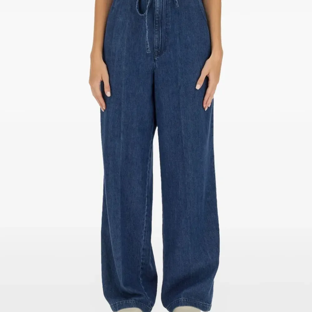 Джинсы с завязками Джинсы с завязками