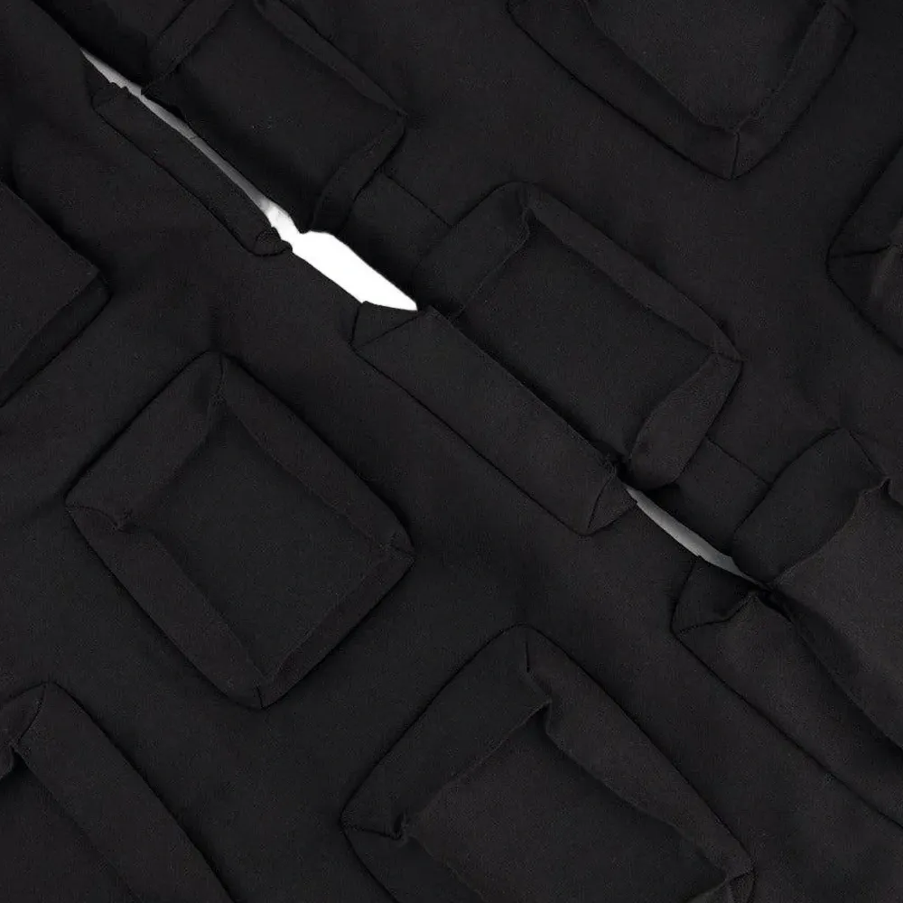 Расклешенные брюки с карманами