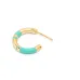Mini Positano hoop earrings