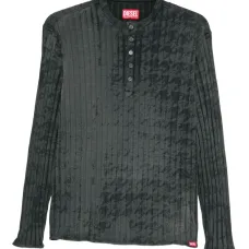 Рубашка в рубчик на пуговицах