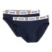 Комплект из трех трусов-брифов с логотипом