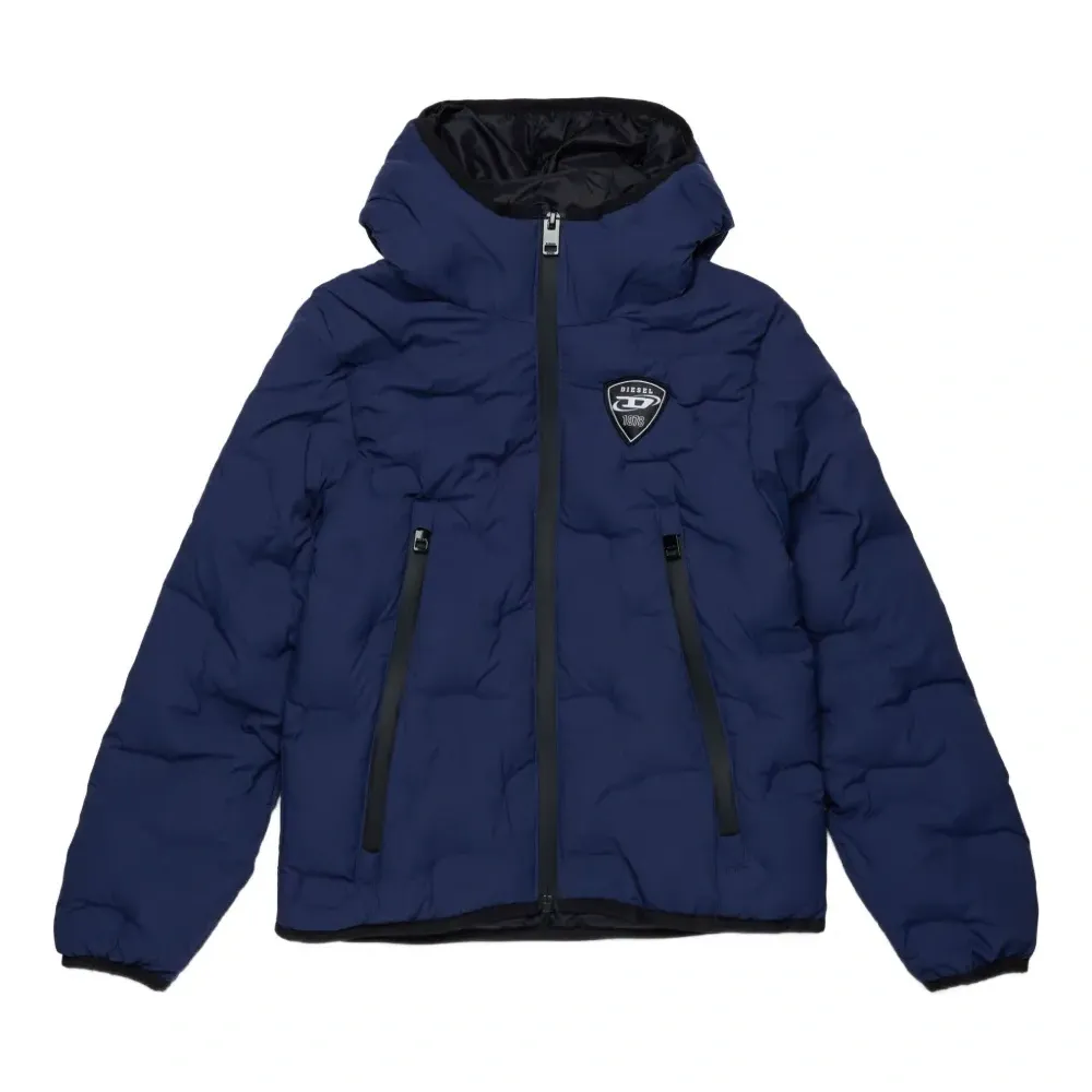 Пуховик с капюшоном