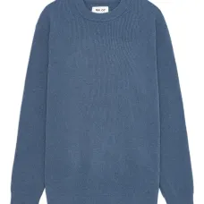 Свитер в рубчик с круглым вырезом Свитер в рубчик с круглым вырезом