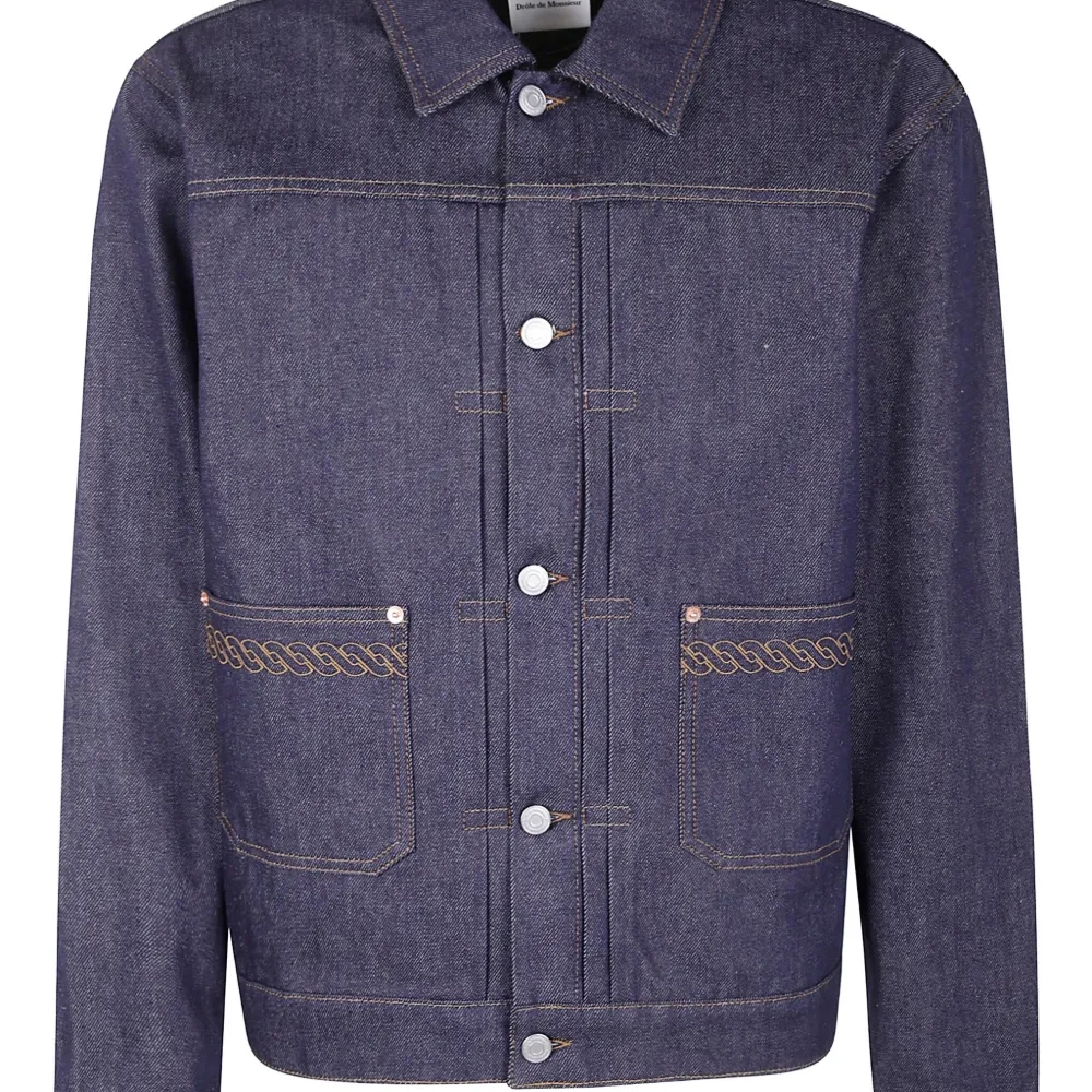 джинсовая куртка с вышивкой