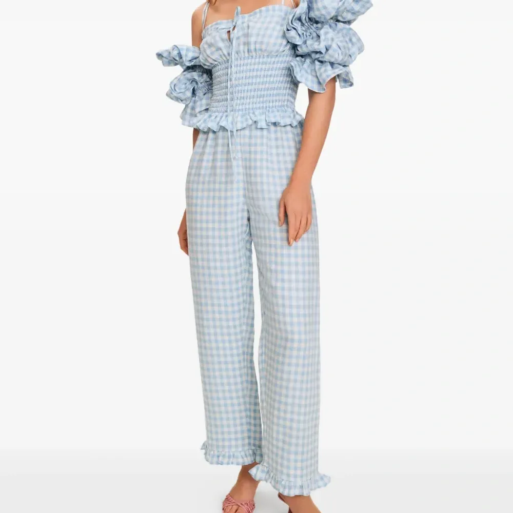 Брюки из смесового льна Брюки из смесового льна