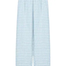 Брюки из смесового льна