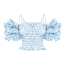 Блузка в клетку