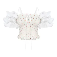 льняная блузка