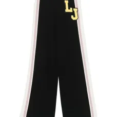 брюки с нашивкой-логотипом