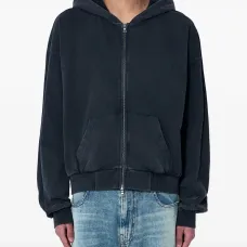 толстовка на молнии с капюшоном