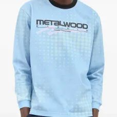 Лонгслив с принтом-логотипом