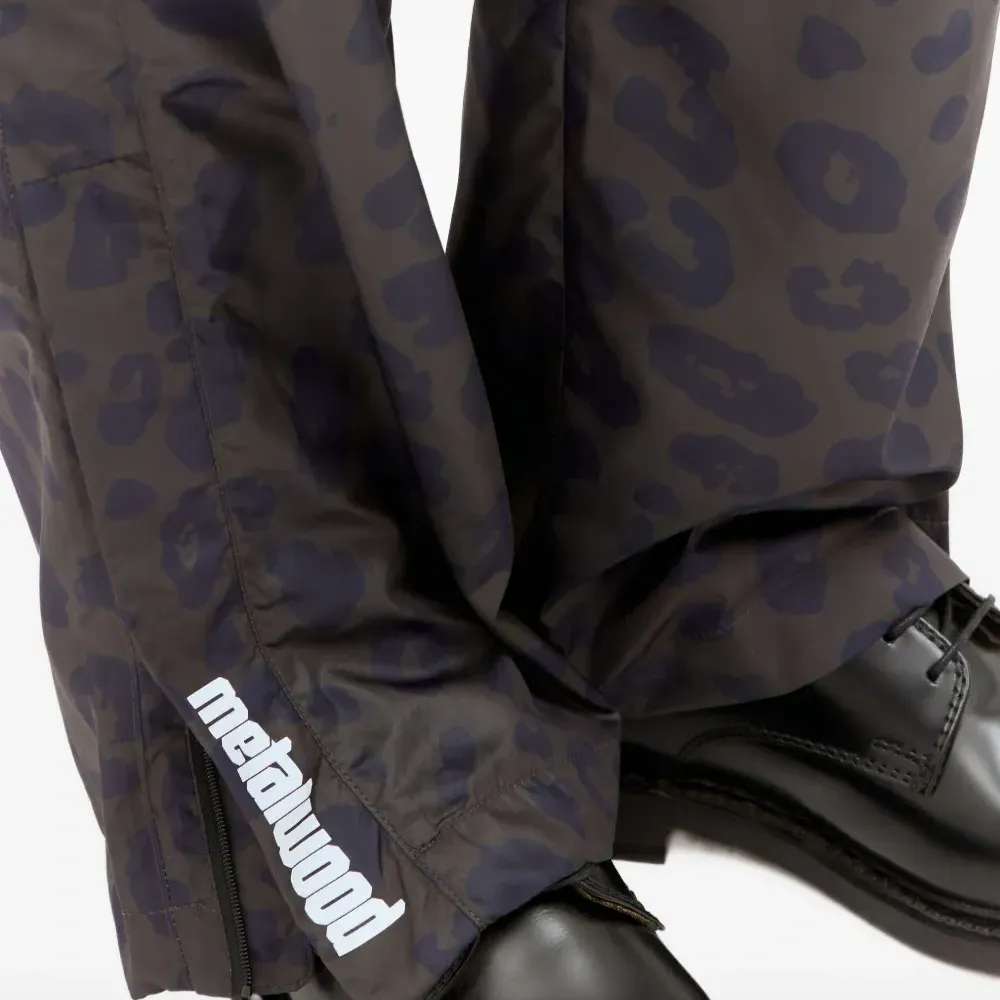 брюки с анималистичным принтом брюки с анималистичным принтом