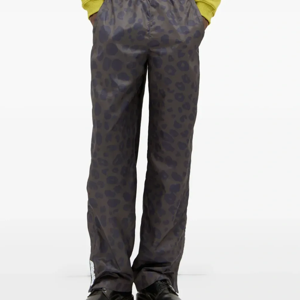 брюки с анималистичным принтом брюки с анималистичным принтом