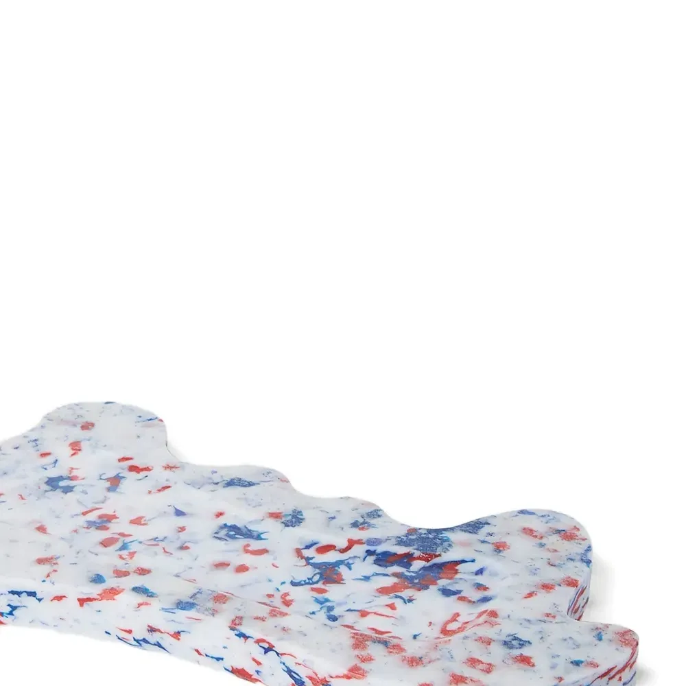 Поднос с мраморным эффектом