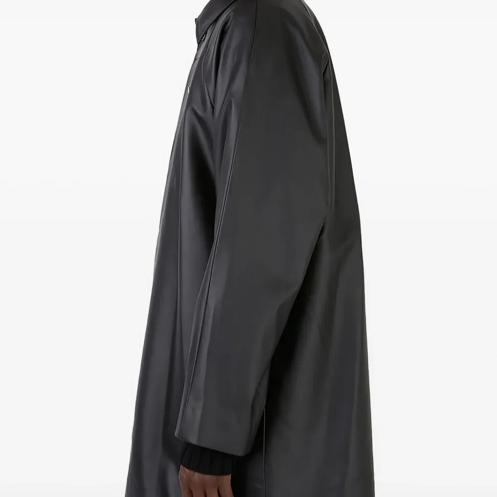 Пальто на молнии с рукавами реглан