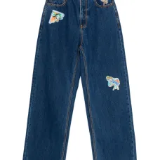 прямые джинсы