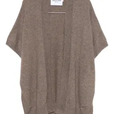 Кардиган с короткими рукавами и открытой передней частью Кардиган с короткими рукавами и открытой передней частью