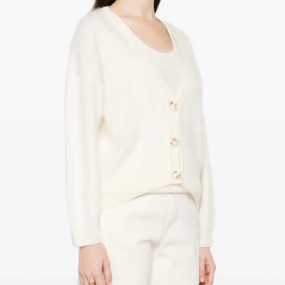 Кардиган с V-образным вырезом