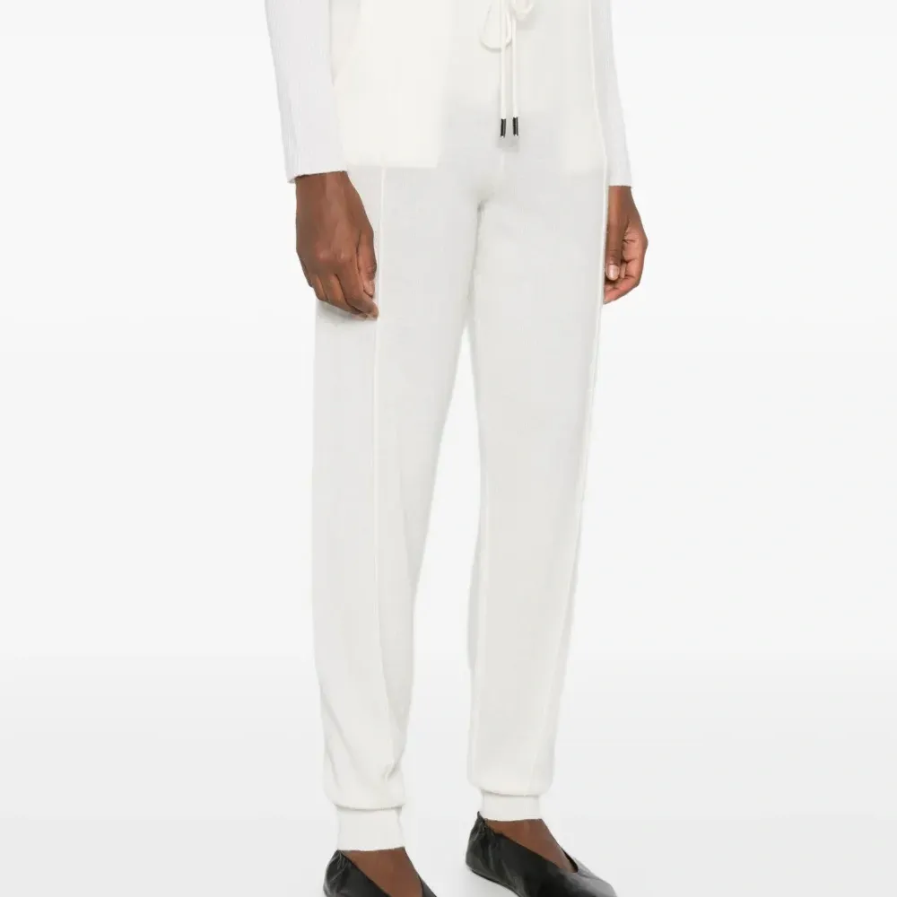 Кашемировые брюки на завязках