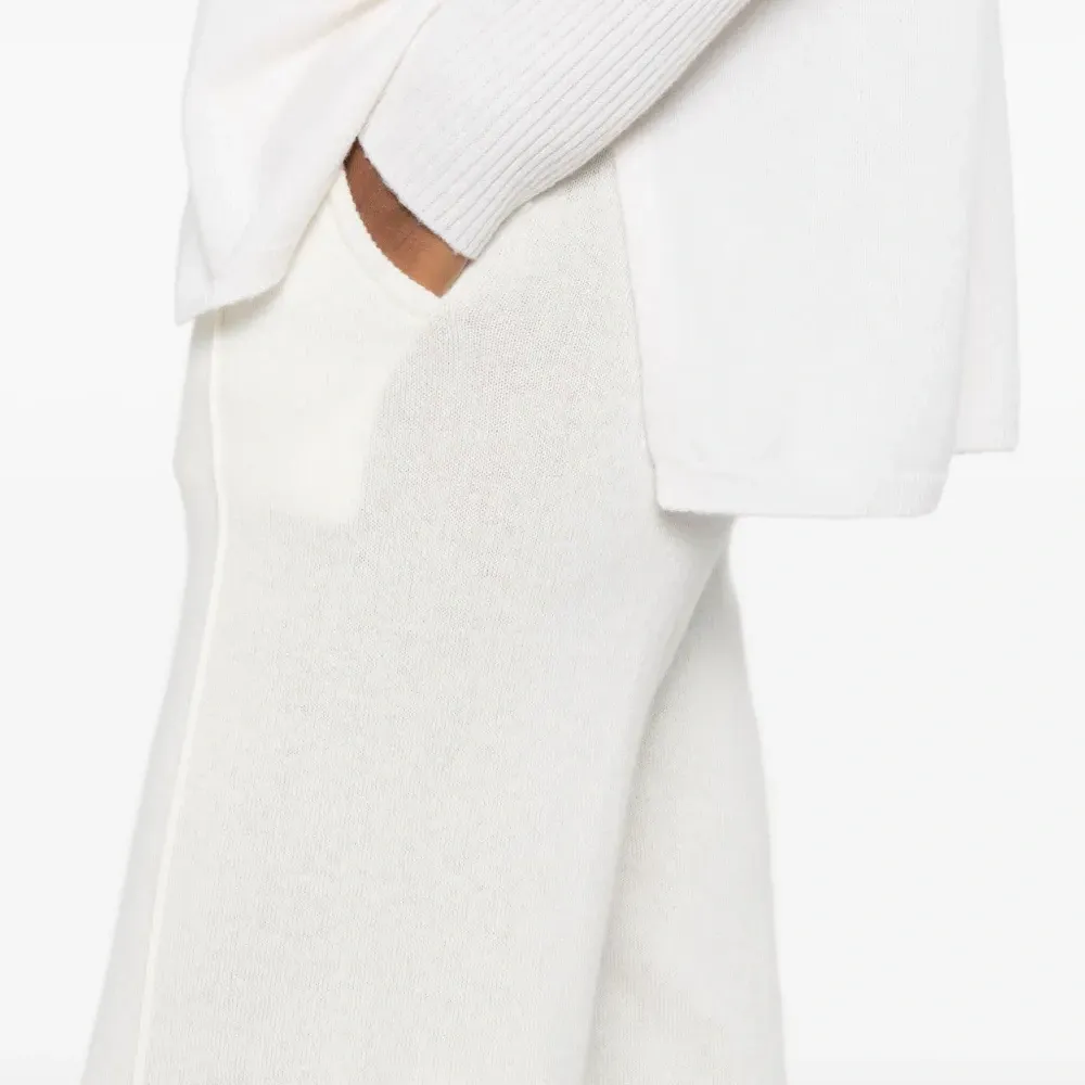 Кашемировые брюки на завязках