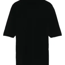 Свитер с короткими рукавами и высоким воротником Свитер с короткими рукавами и высоким воротником