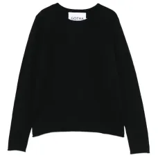 Джемпер с круглым вырезом и длинными рукавами Джемпер с круглым вырезом и длинными рукавами