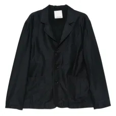 Пиджак с накладными карманами