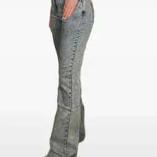 джинсы с вышивкой на карманах