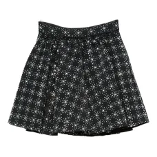 Юбка А-силуэта с цветочным принтом