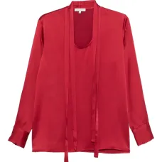 Блузка с завязками Блузка с завязками