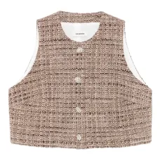 Топ с декоративными пуговицами Топ с декоративными пуговицами