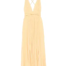 Расклешенное платье миди