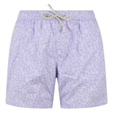 Плавки-шорты с цветочным принтом