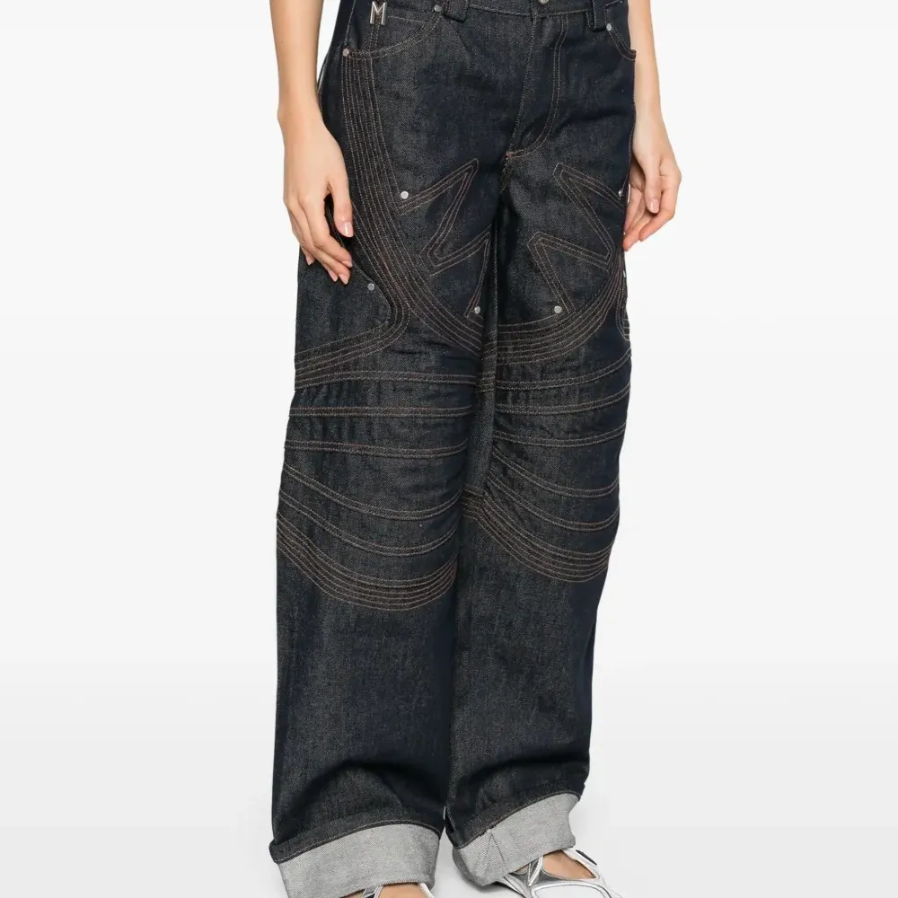 Джинсы из смесового хлопка