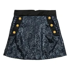 Юбка с пайетками