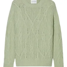 Свитер фактурной вязки