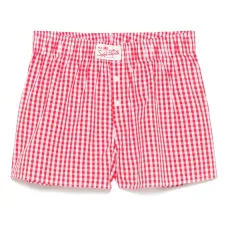 шорты в клетку