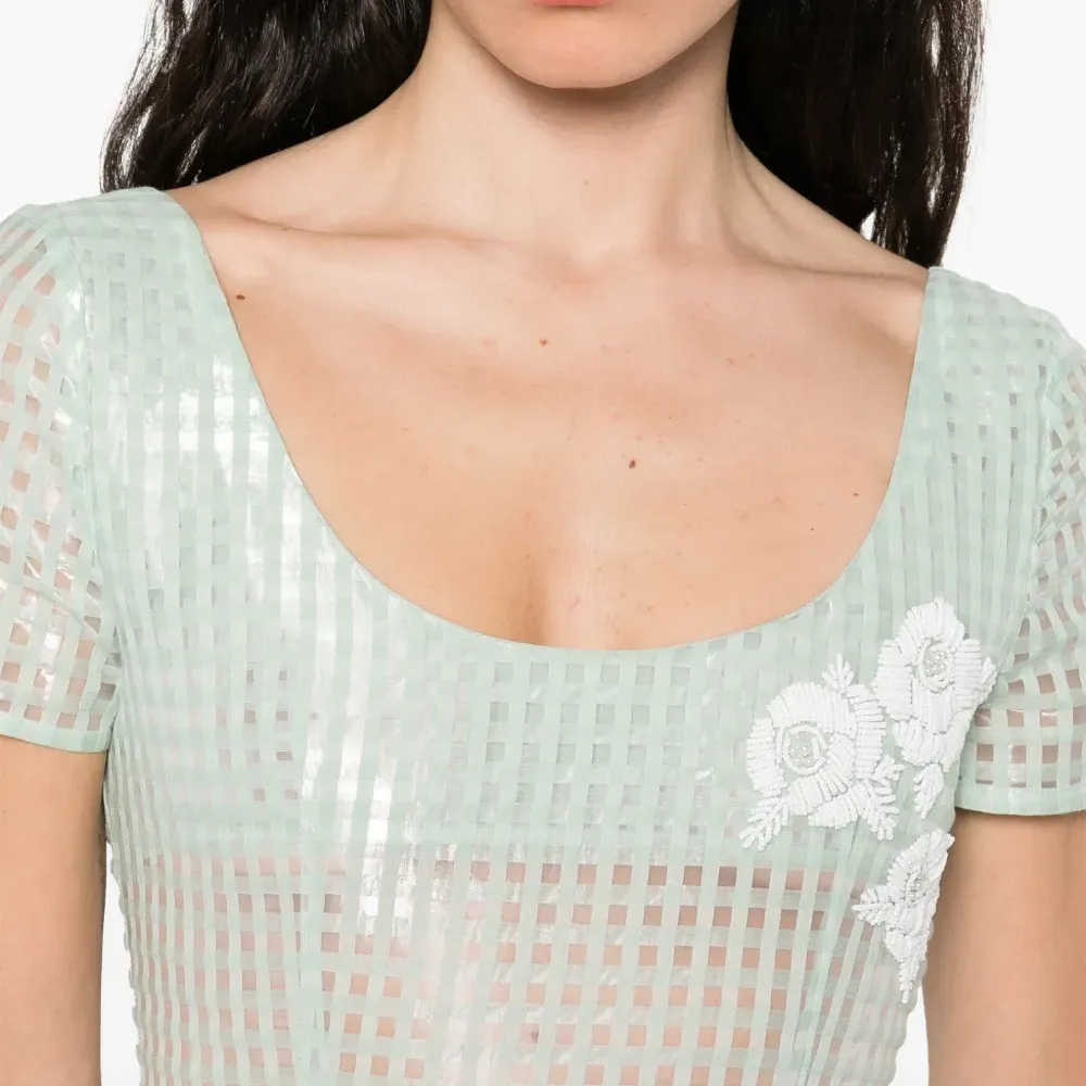 Платье из смесового хлопка