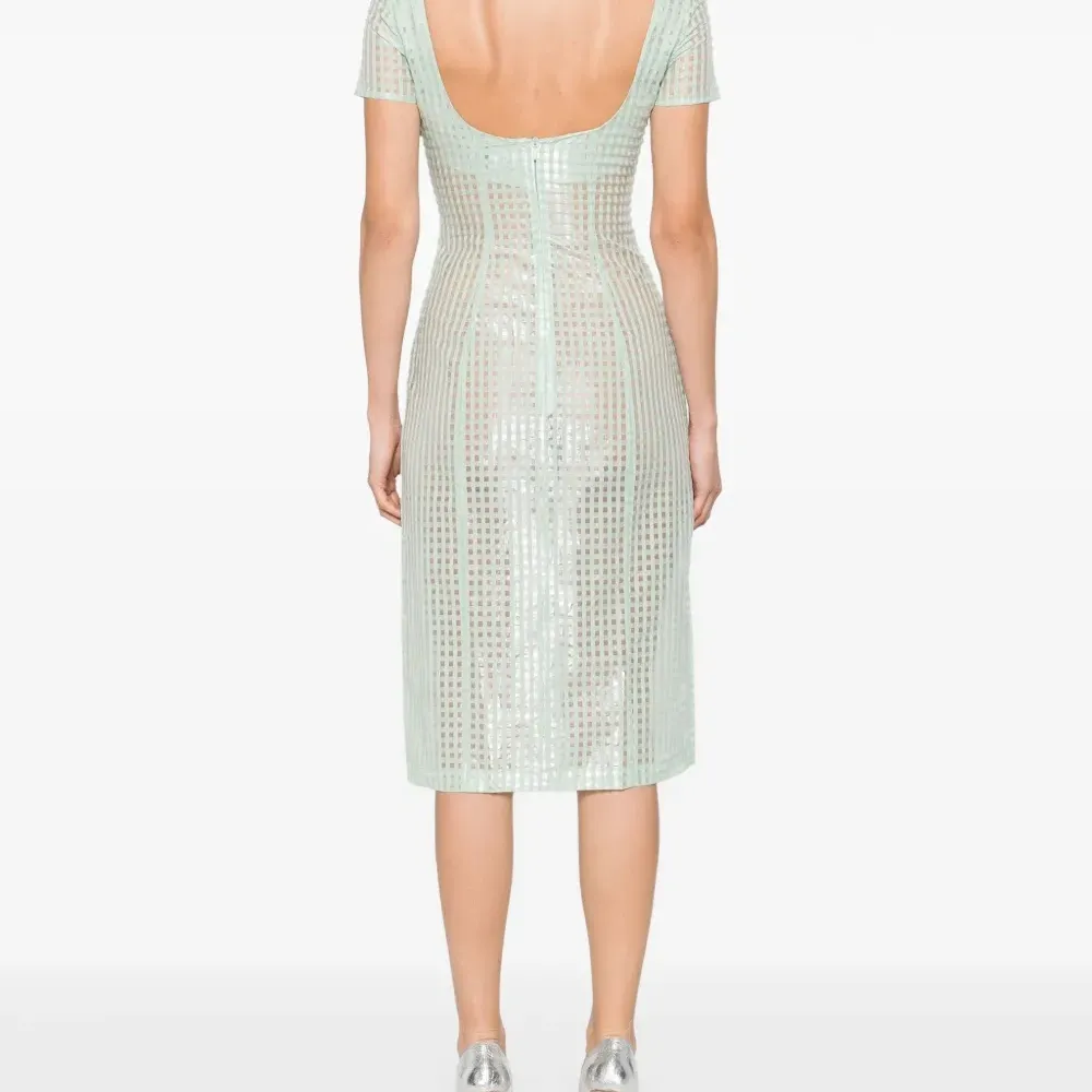 Платье из смесового хлопка