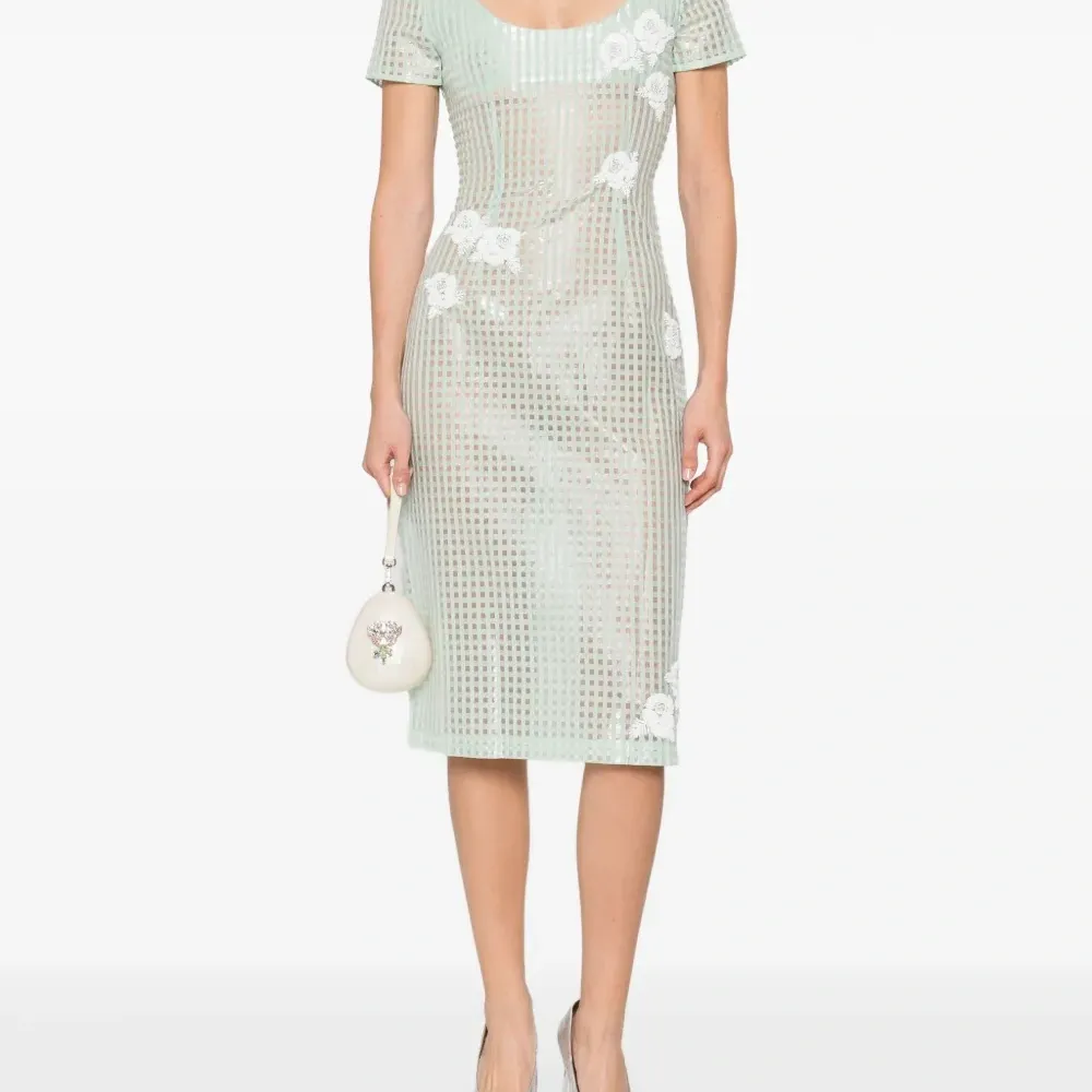 Платье из смесового хлопка