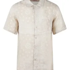 Рубашка с короткими рукавами и принтом