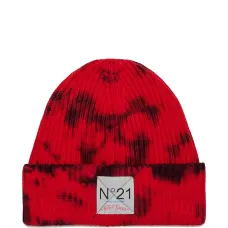 Шапка бини с нашивкой-логотипом