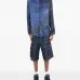 Джинсовые шорты карго