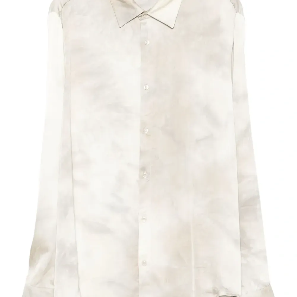 Рубашка с принтом тай-дай