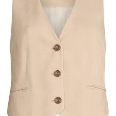 Жилет с кружевом