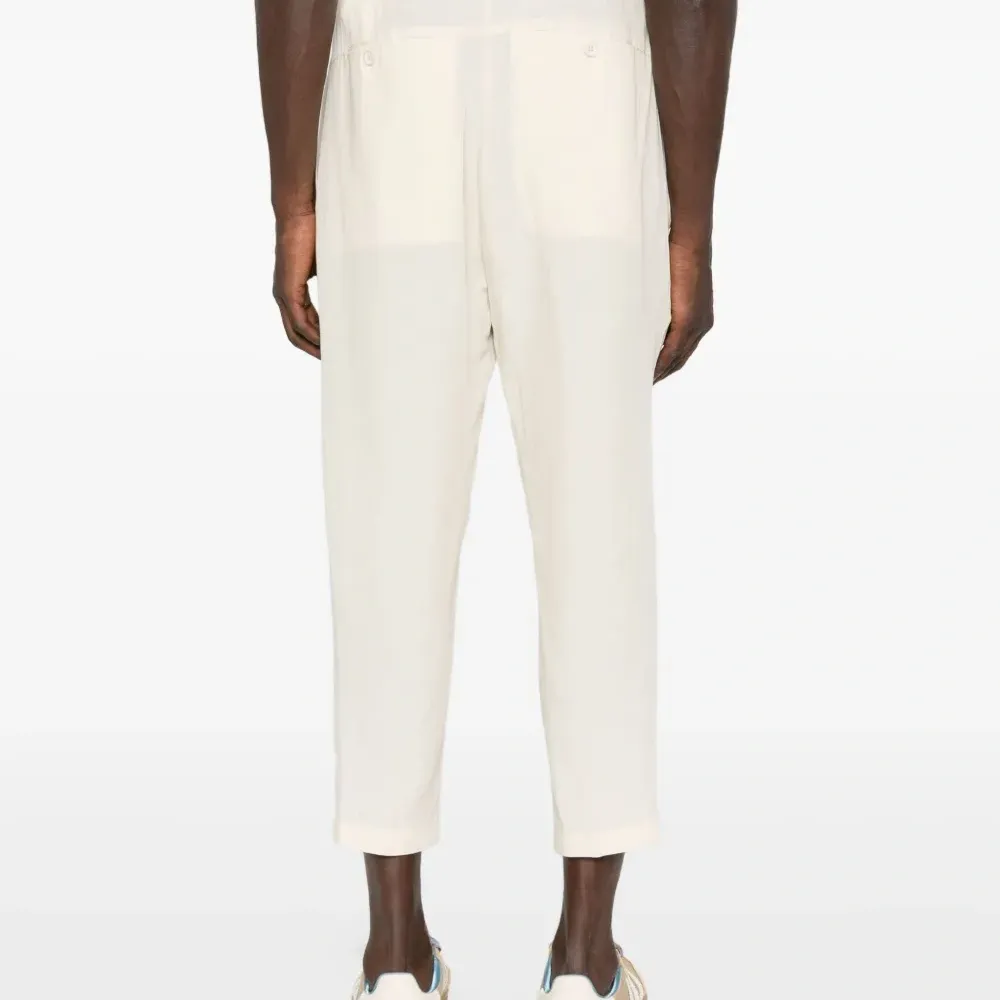 Брюки с кулиской и складками